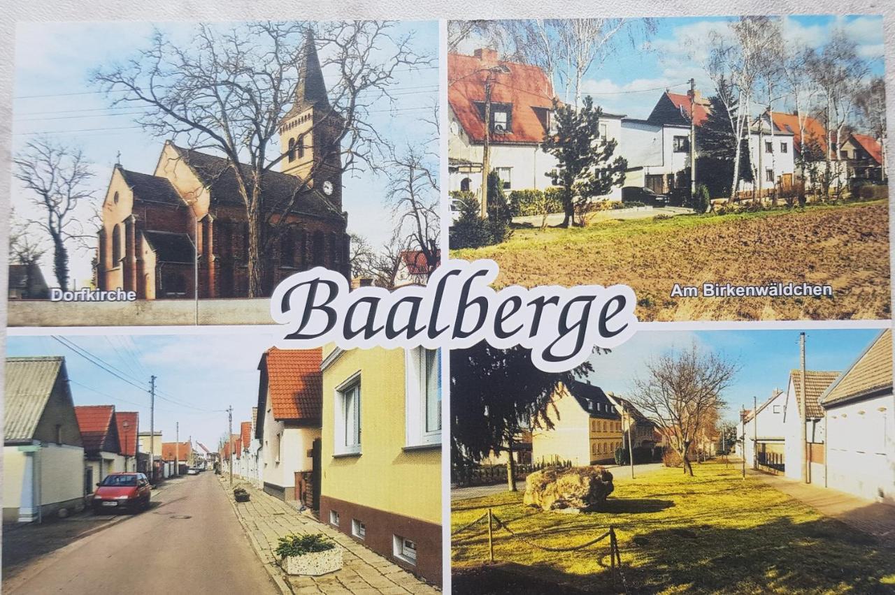Zimmervermietung Zahn Baalberge Buitenkant foto