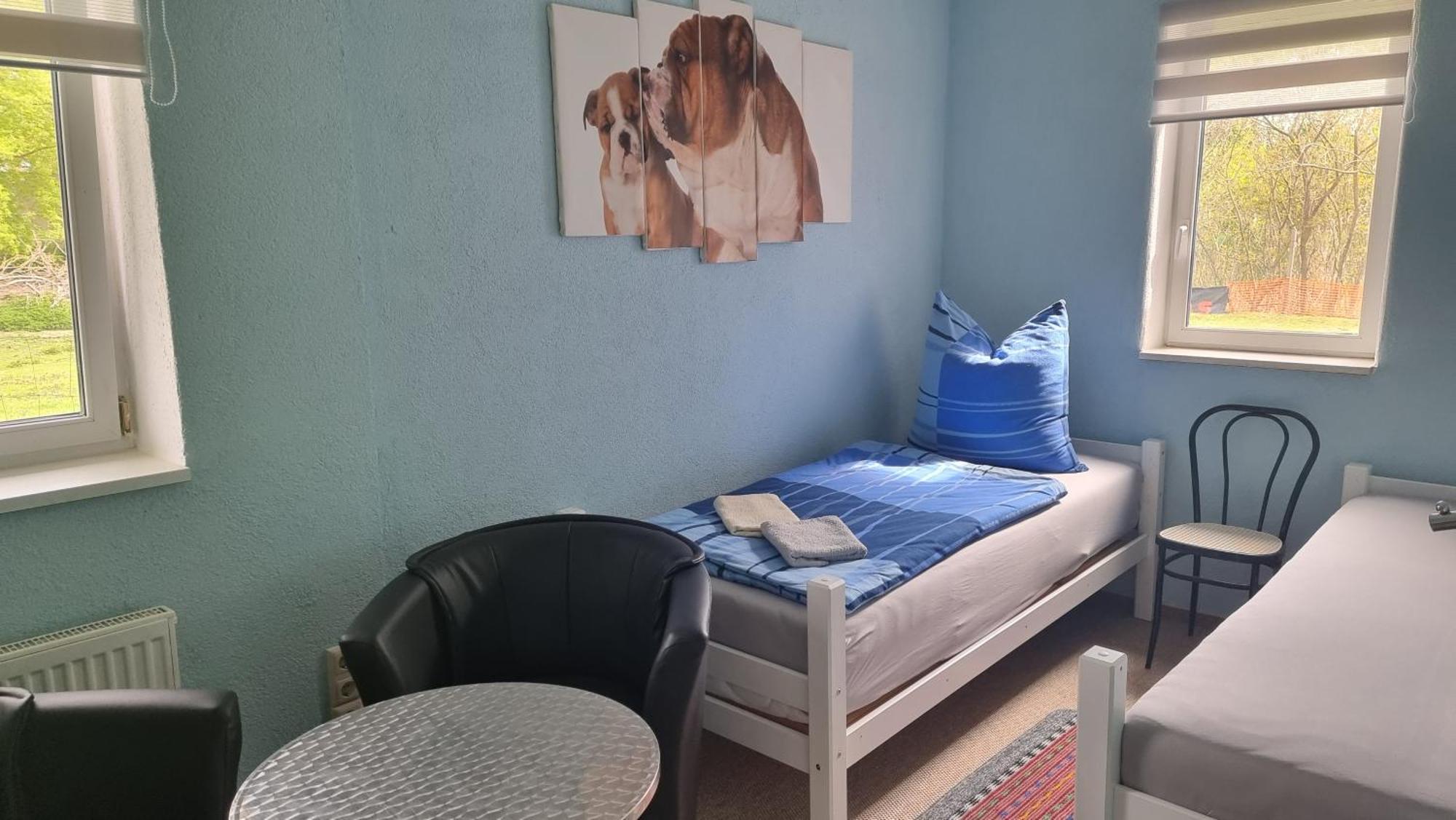Zimmervermietung Zahn Baalberge Buitenkant foto