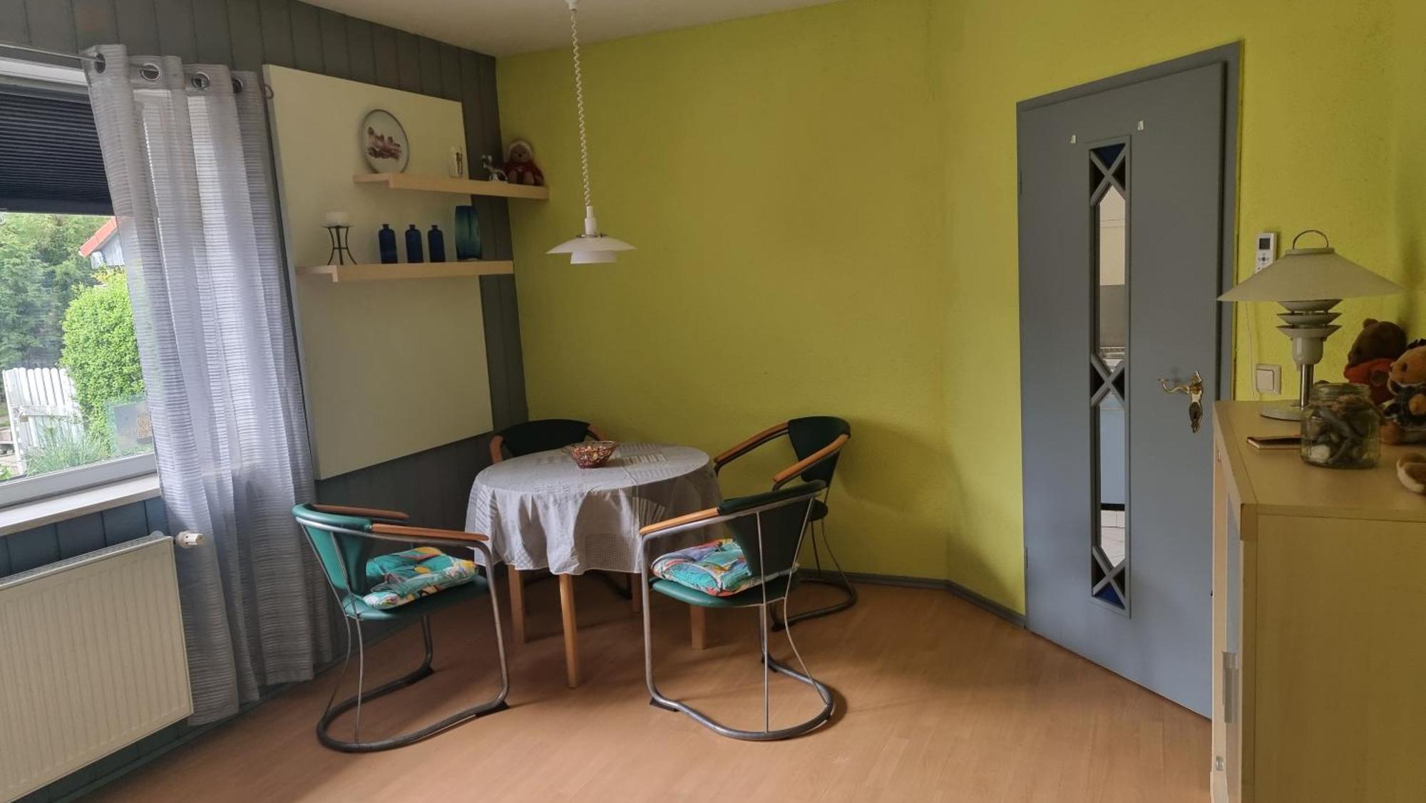 Zimmervermietung Zahn Baalberge Buitenkant foto