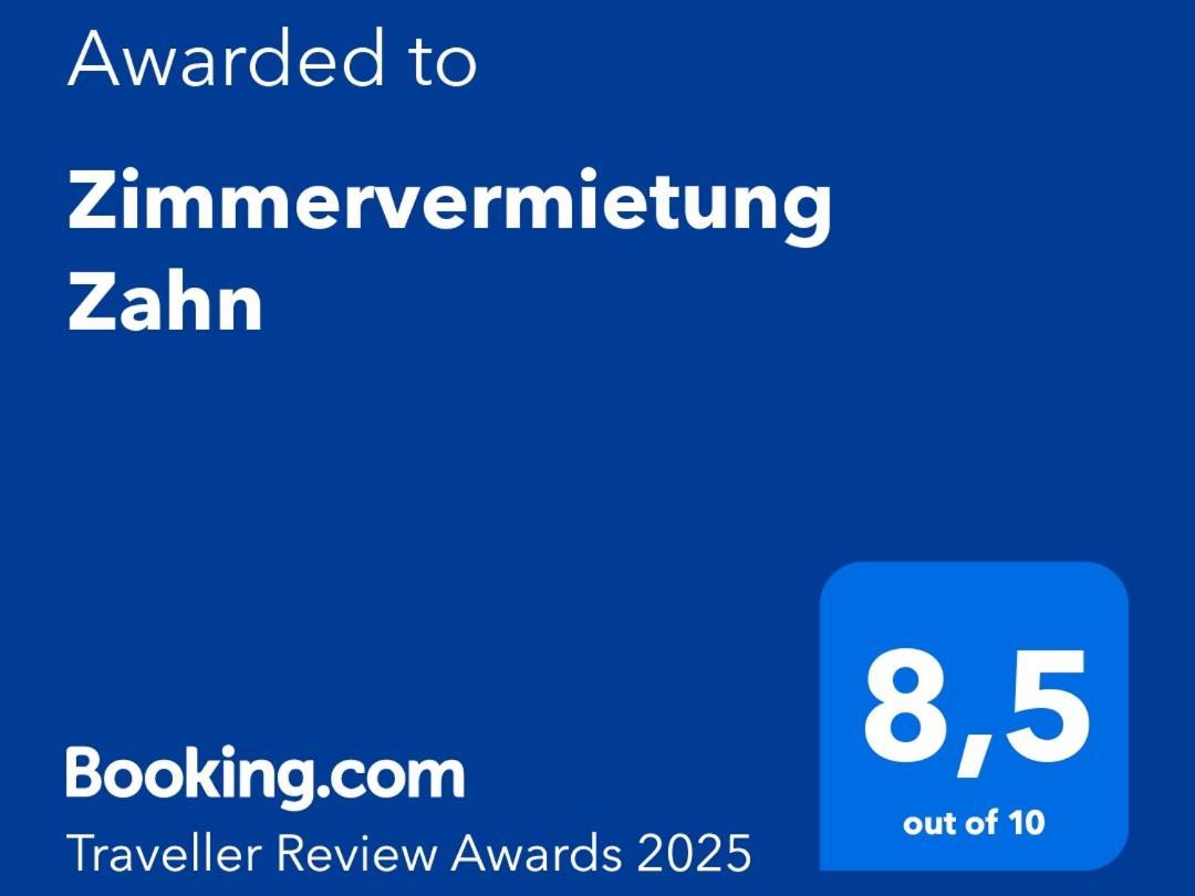 Zimmervermietung Zahn Baalberge Buitenkant foto